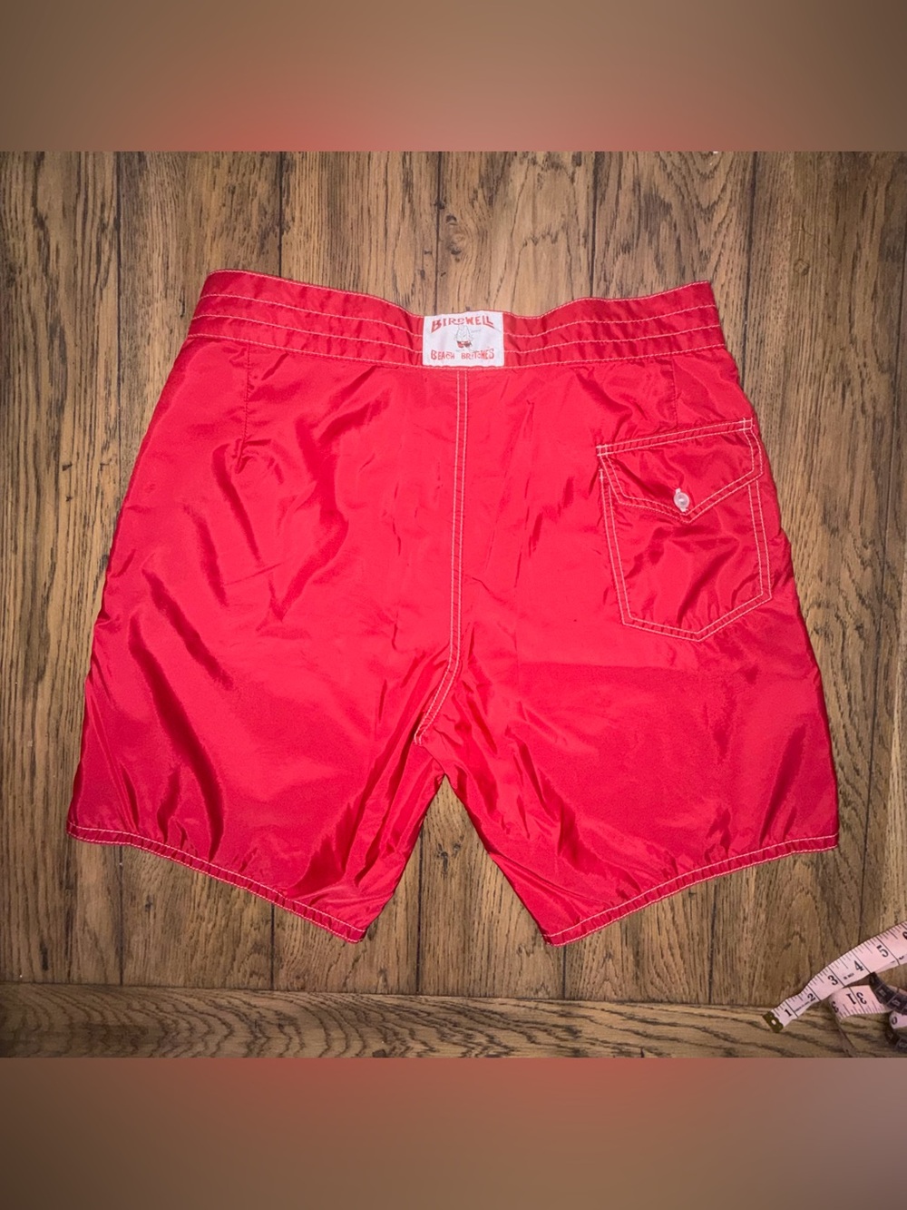 Birdwell 300 Red Classic Board Shorts